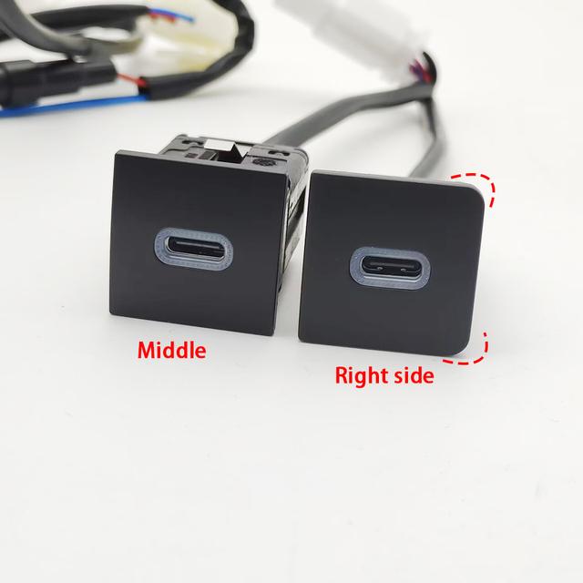 1PC Quick Car Charger Socket 12V/24V Cigarette Lighter USB Interface Adapter For Volkswagen Jetta 5 MK5 Scirocco Golf 6 06-12