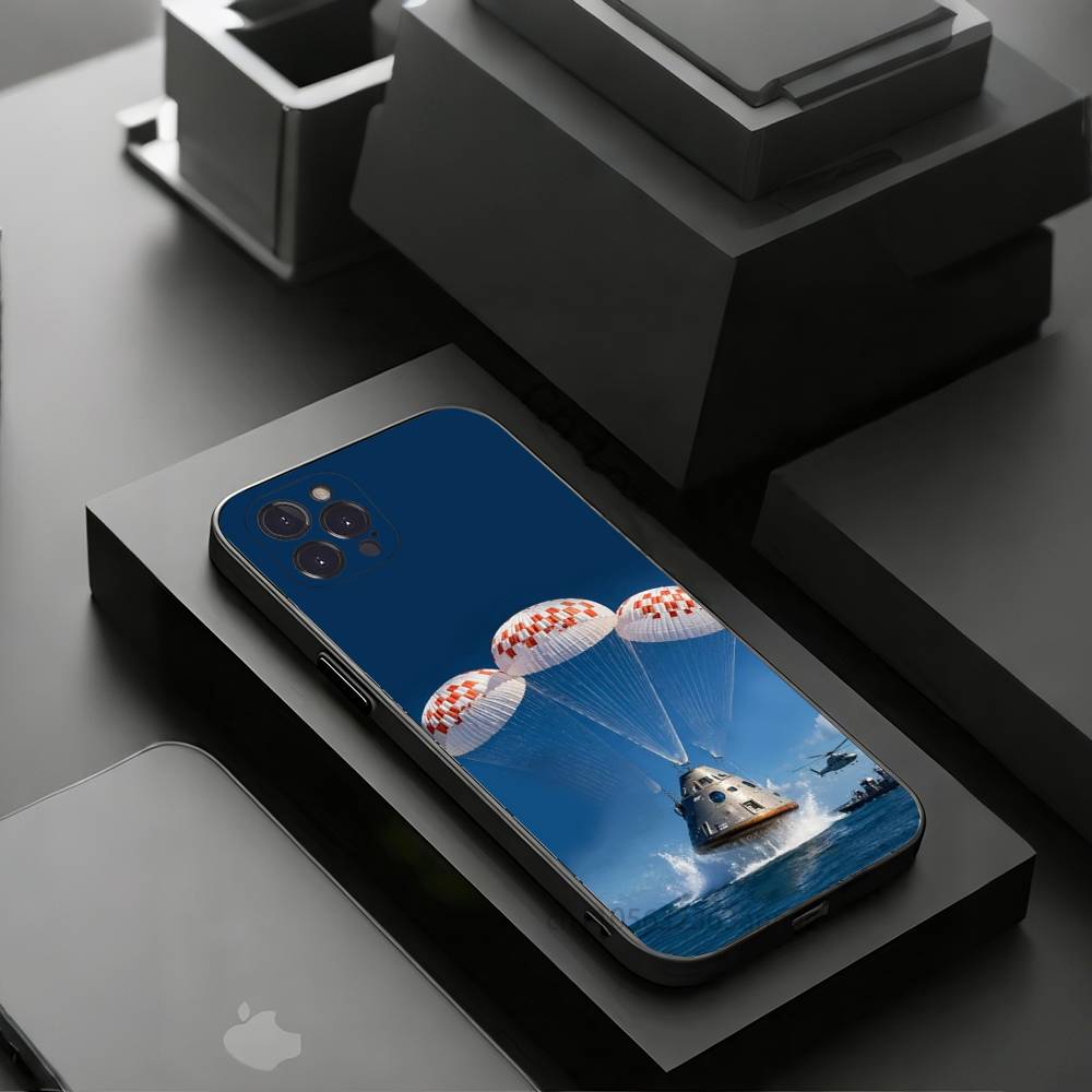 

A-Artemis II Phone Case For iPhone 17 16 15 14 13 12 11 Pro Xs Max Mini Plus Antislip Shockproof Hard iPhone12