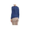 Polo Ralph Lauren Solid Color Crew Neck Slim Fit Knitted Long Sleeve Sweater Women sweater Blue 211580009-042