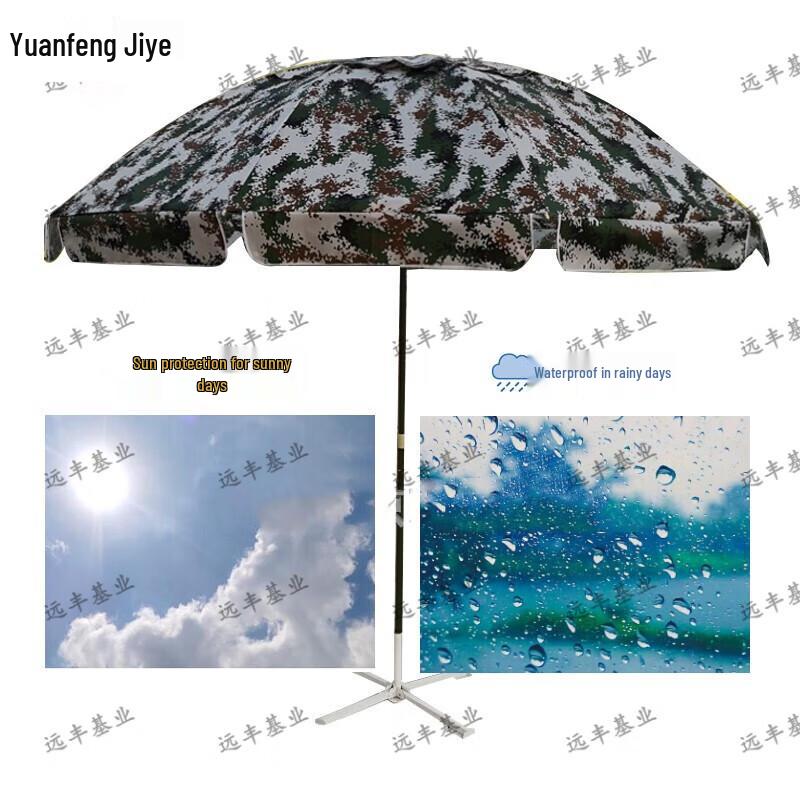 Heavy-Duty Camouflage Outdoor Umbrella