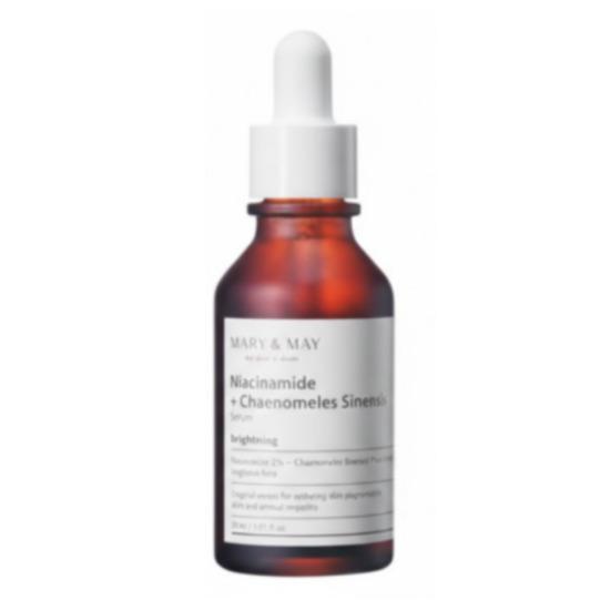 [MARY & MAY] Niacinamide + Chaenomeles Sinensis Serum 30ml Niacinamide + Chaenomeles Sinensis Serum  1
