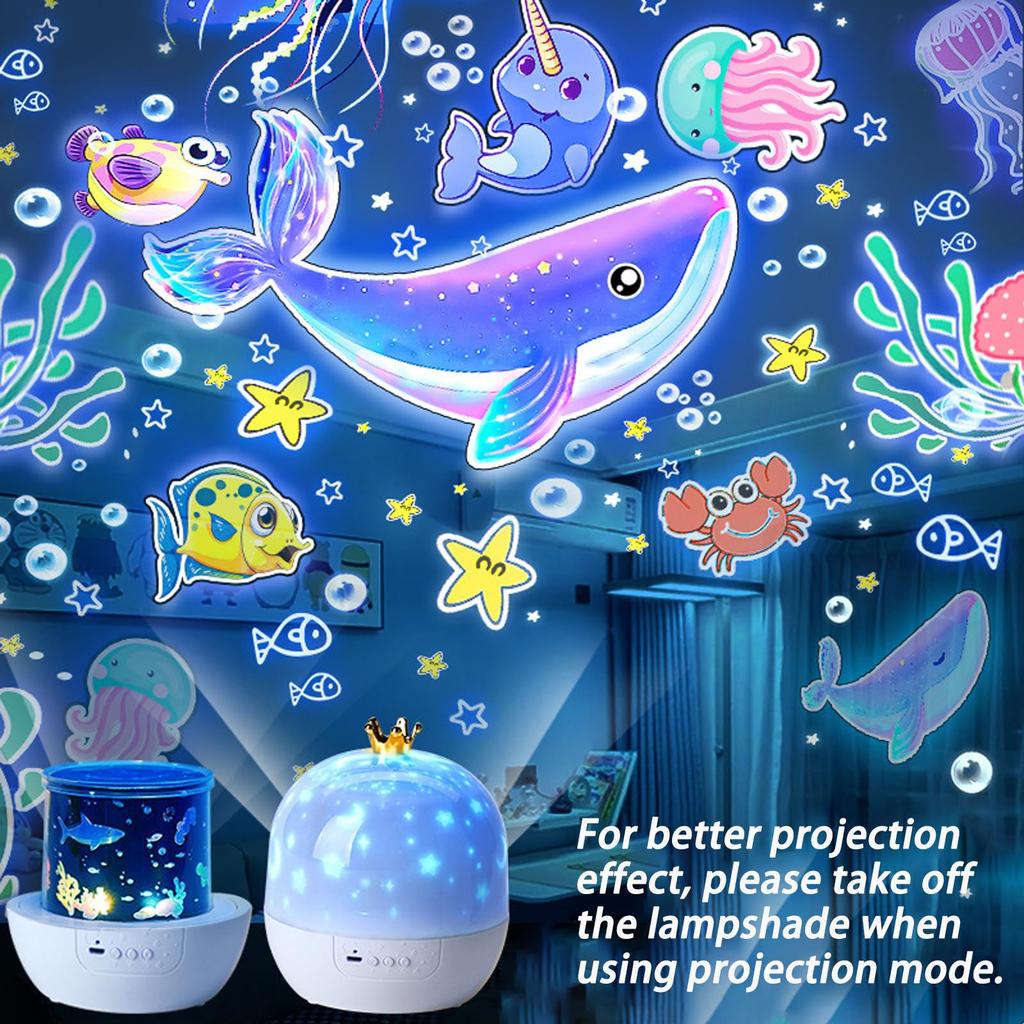 Galaxy Projector Starry Sky LED Night Light 15 In 1 360°Rotate for Kids Dream Bedroom Valentines Day Birthday Gift Wedding Deco