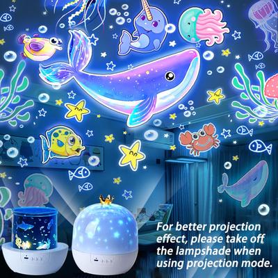 Galaxy Projector Starry Sky LED Night Light 15 In 1 360°Rotate for Kids Dream Bedroom Valentines Day Birthday Gift Wedding Deco