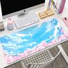 Pink Clouds Mouse Pad Gamer Mousepads Big Gaming Mousepad Kawaii XXL Mouse Mat Large Keyboard Mat xcm Desk Pad For Computer