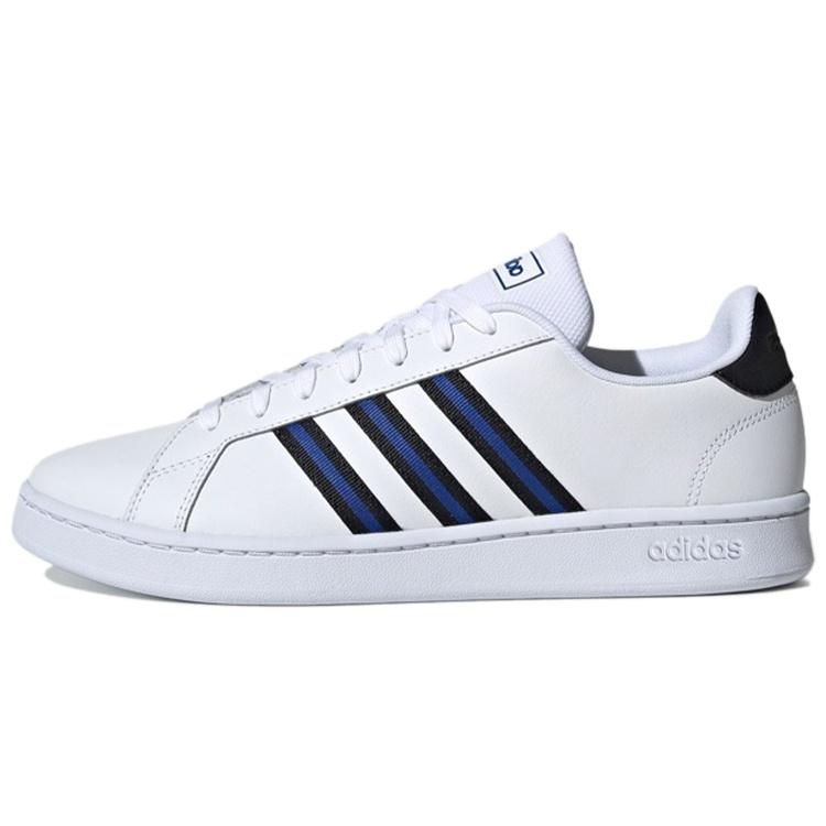 adidas neo Grand Court  White Black Blue  Men s FV8131 EU 41⅓