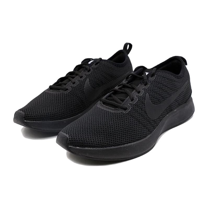 Nike Dualtone Racer Comfortable Versatile Shock Absorbing Durable Low Top Running Shoes Women Sneaker Black 917682-005