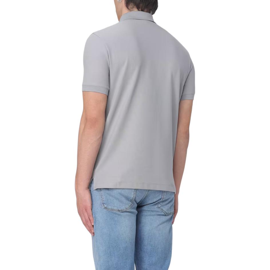 EMPORIO ARMANI Polo Shirt Men's Gray 3D1FM4-1JCYZ-06H8