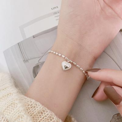 S925 Sterling Silver Bracelet for Women Accessories Rice Grain Bracelet Jewelry