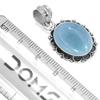925 Sterling Silver Pendant Women Gemstone Handmade Jewelry Anniversary Gift Amazonite Angelite Blue Opal Botswana Agate Mohave Azurite Chrysocolla