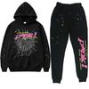 Hooded Sweatshirt Unisex Hip Hop Streetwear Printed Fleece Lined Fall Winter Sports Top