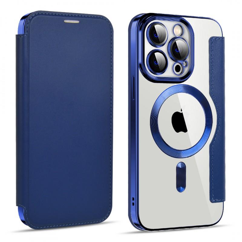 Magnetic Flip Phone Case With Card Slots IPhone 17 Pro Max Full Coverage TPU Leather Hybrid Cover