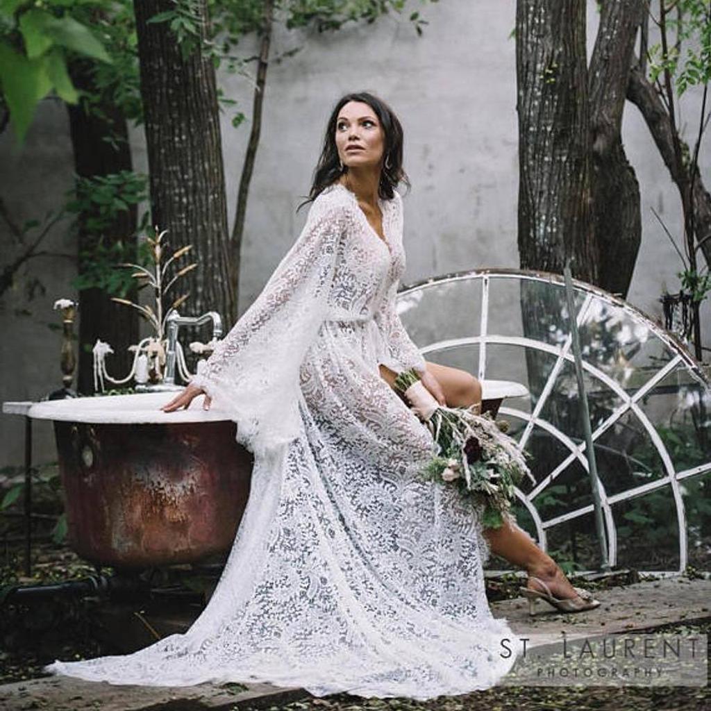 Krajka na řasy Těhotenské Šaty na zem Šňůrka Fotografické Šaty 1175