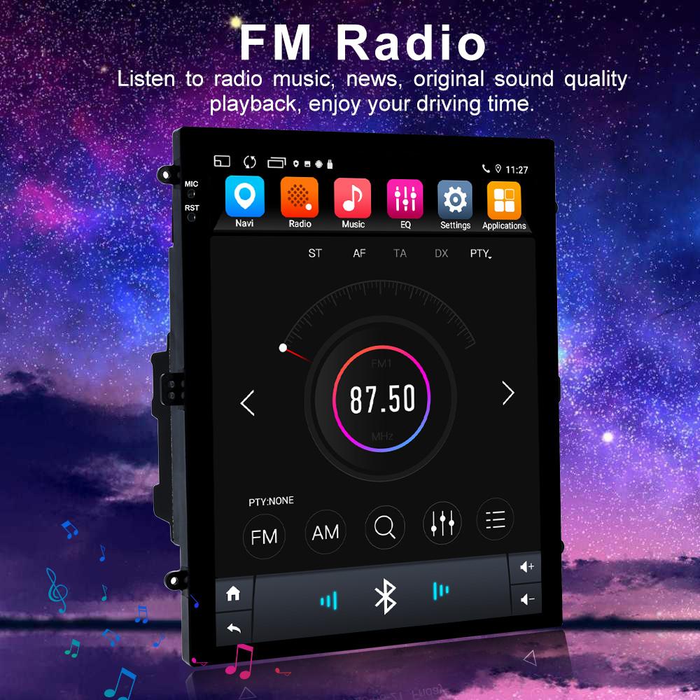 2din 9.7 Inch  Radio Car Android Multimedia Player For Kia Sorento BL 2002 - 2006 Tesla Style 2 Din Carplay Auto GPS Stereo