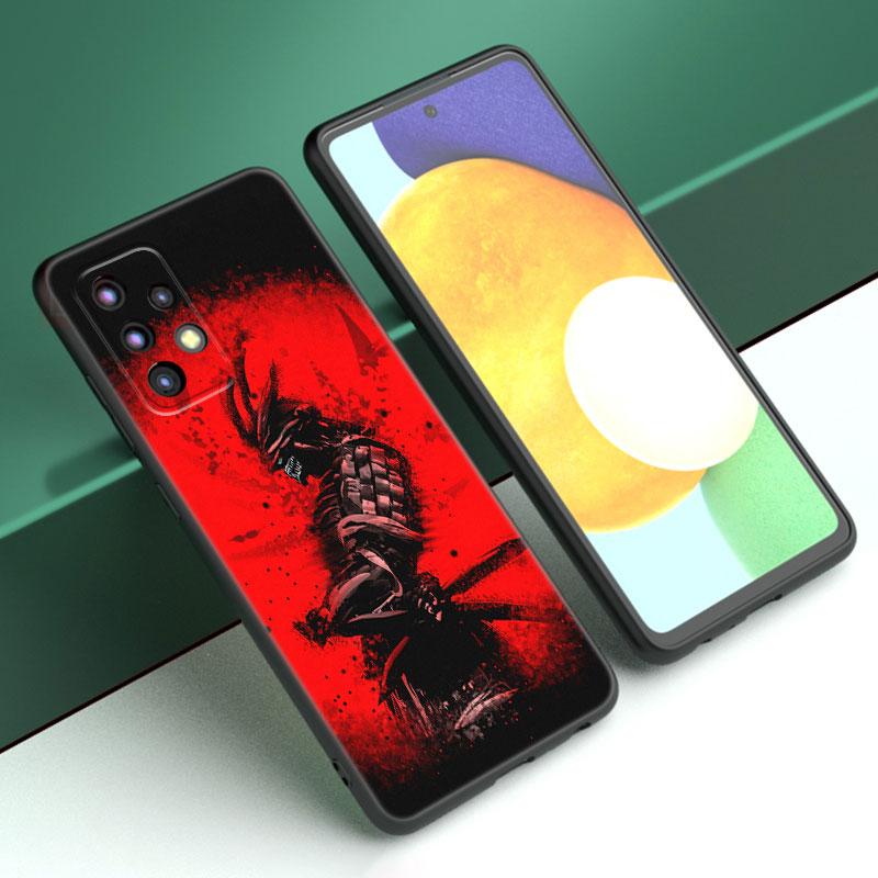 Japanese Samurai Art Phone Case For Samsung A04 A21 A30 A50 A52 S A13 A14 A22 A23 A32 A53 A73 5G A11 A12 A31 A33 A51 A70 A71 A72