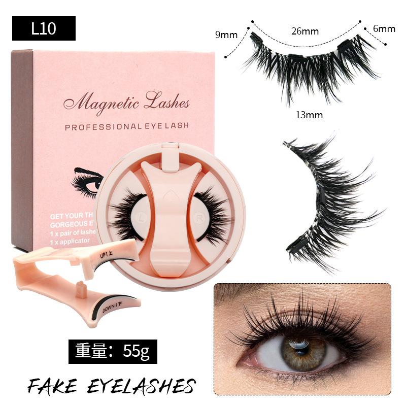 Hot Quantum Magnetic Eyelash Curler Little Devil Magnetic False Eyelashes 6D Magnet Eyelashes Magnetic False Eyelashes for Women