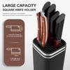 Fashion Knife Stand Holder For Food Prep Area Knife Steel Knife Holder Stand Block High High-grade Kitchen Accessories