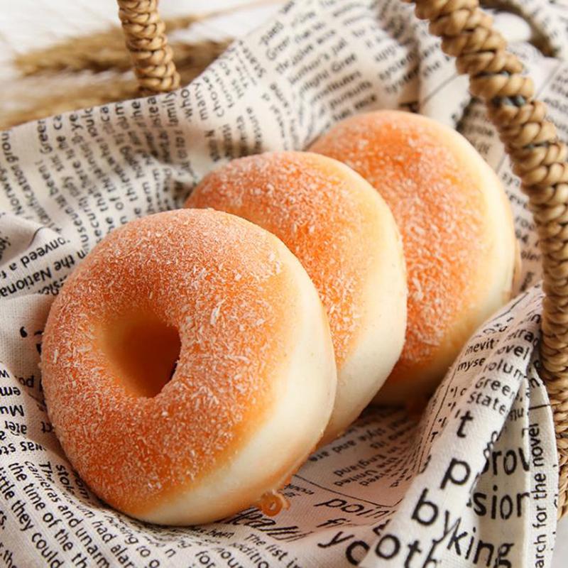 1Pc Simulation Pu Bread Toast Donuts Slow Rising Squeeze Stress Relief Toys