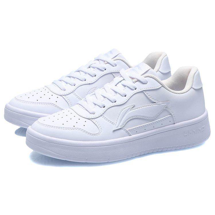 Li Ning Floating Boat Low top Skateboard Shoes Women's White AGCS420-6