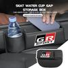 Car Front Seat Crevice Storage Box Pocket Cup Key Phone Holder Accessories For Crown GR GM Corolla YARIS Auris C-HR Hilux