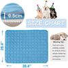 Pet Ice Mat Kennel Dog Mat Pet Ice Silk Mat Cat Cooling Mat Washable Dog Cooling Mat Cooling Mat Blanket