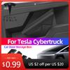 Car Sticker For Cyber Pickup Cybertruck Doors Tesla Storage Box TPE Door Slot Storage Box Accessories Car Modification