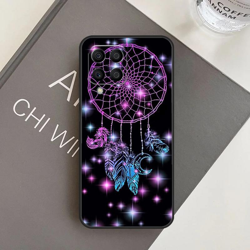 Retro Feather Dreamcatcher Case For Samsung Galaxy M15 M35 M55 M56 M36 M16 M06 M31 M13 M33 M53 M12 M32 M52 M14 M34 M54