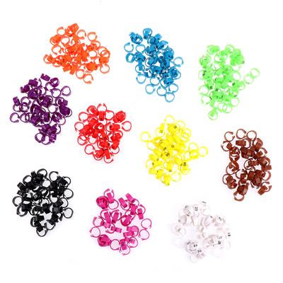 100Pcs Poultry Foot Ring Bird Pigeon Chicken Signage Carrying Mark Ring