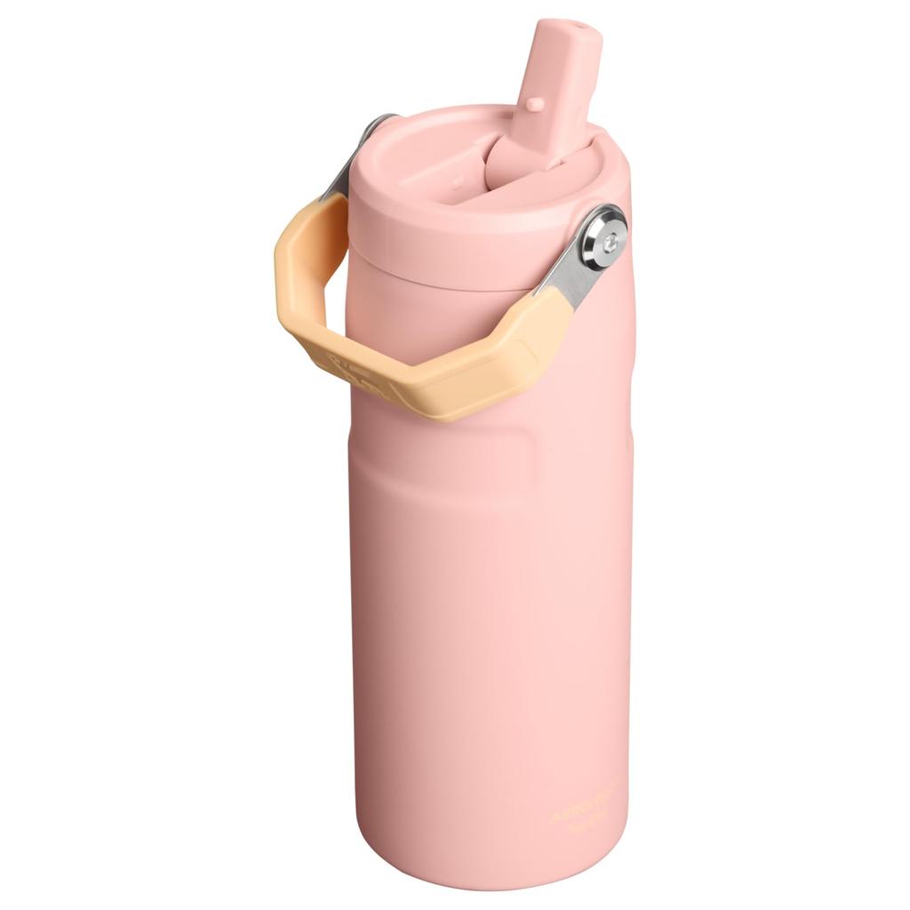 STANLEY 1913 Iceflow Flip Straw Peach L 2.0 Bottle, Rose, 0.47