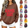 Unisex Fashion Printed Long Sleeve Neck Sweatshirt for Casual Wear