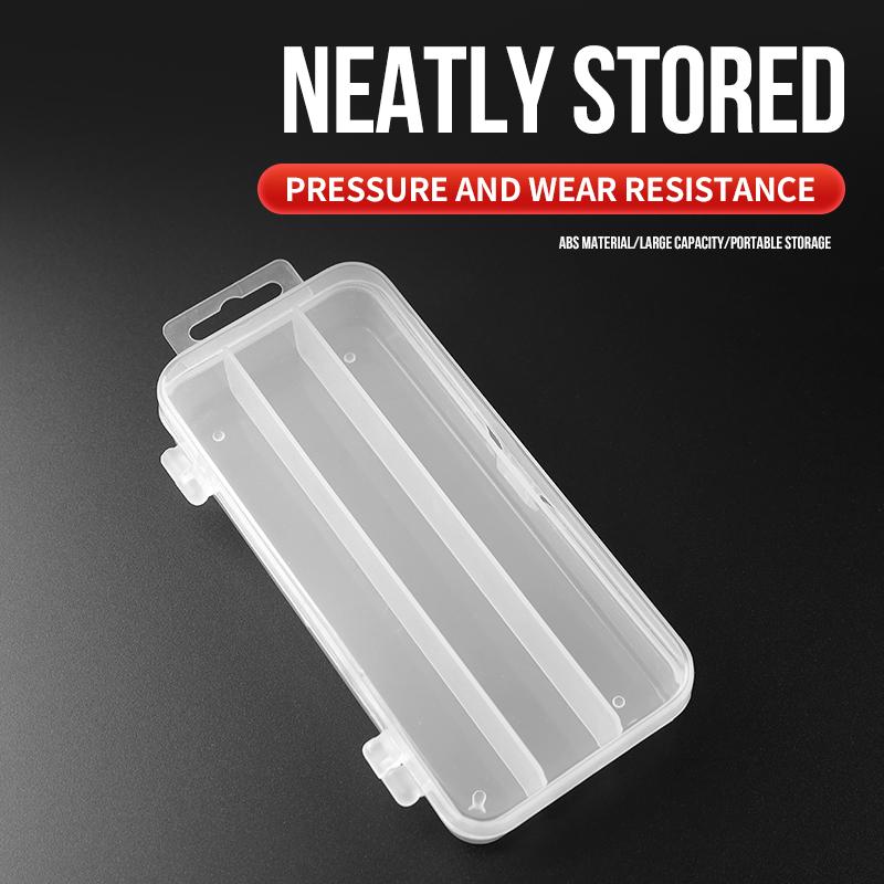 FTK Compartment Mini Fishing Tackle Box Storage Lure Baits Minnow Pencil Lure High Quality Fishing Box