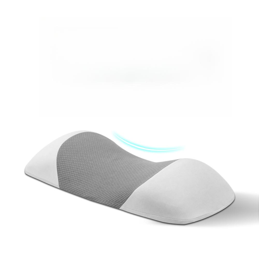 1pcs Ergonomic Lumbar Support Pillow for Sleeping Memory Foam Bed Pillow with Orthopedic Design Waist Cushion Posture Corrector