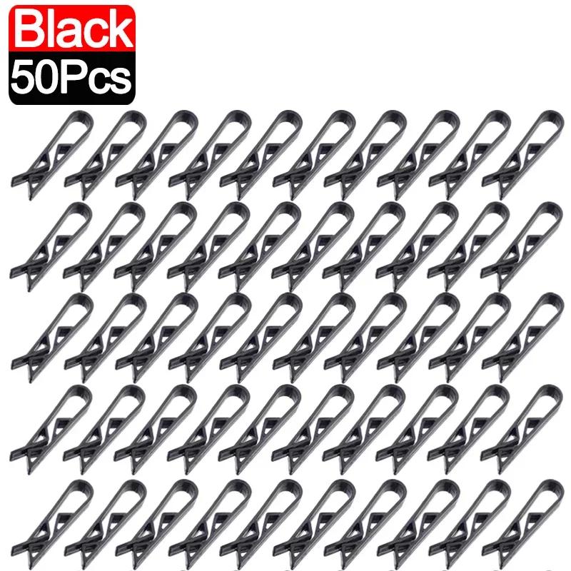 2–50 ks odpadkového koše Spona na upevnění plechovky Spona na odpadkový sáček Praktický držák na odpadkový sáček Protiskluzový držák Svorka na utěsnění sáčků na svačinu