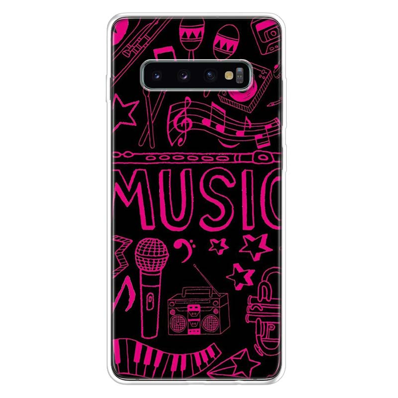 

DDJ DJ Music Phone Case For Samsung Galaxy S26 S25 Edge S24 S23 Ultra S22 Plus S21 S20 FE Soft TPU Back Cover Funda Galaxy S25 E Samsung S23 FE