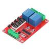 Time Delay Relay Multi Functional 2-Channel Self Lock Cycle Timing Module Board