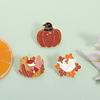 Cute Thanksgiving Animals Enamel Pins Cartoon Cat Autumn Fox Mystical Crows Pumpkin Brooch Lapel Badge Jewelry Gifts for Friends