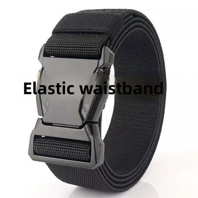 Men's Fashionable Versatile Outdoor Buckle-Adjustable Elasticated Belt