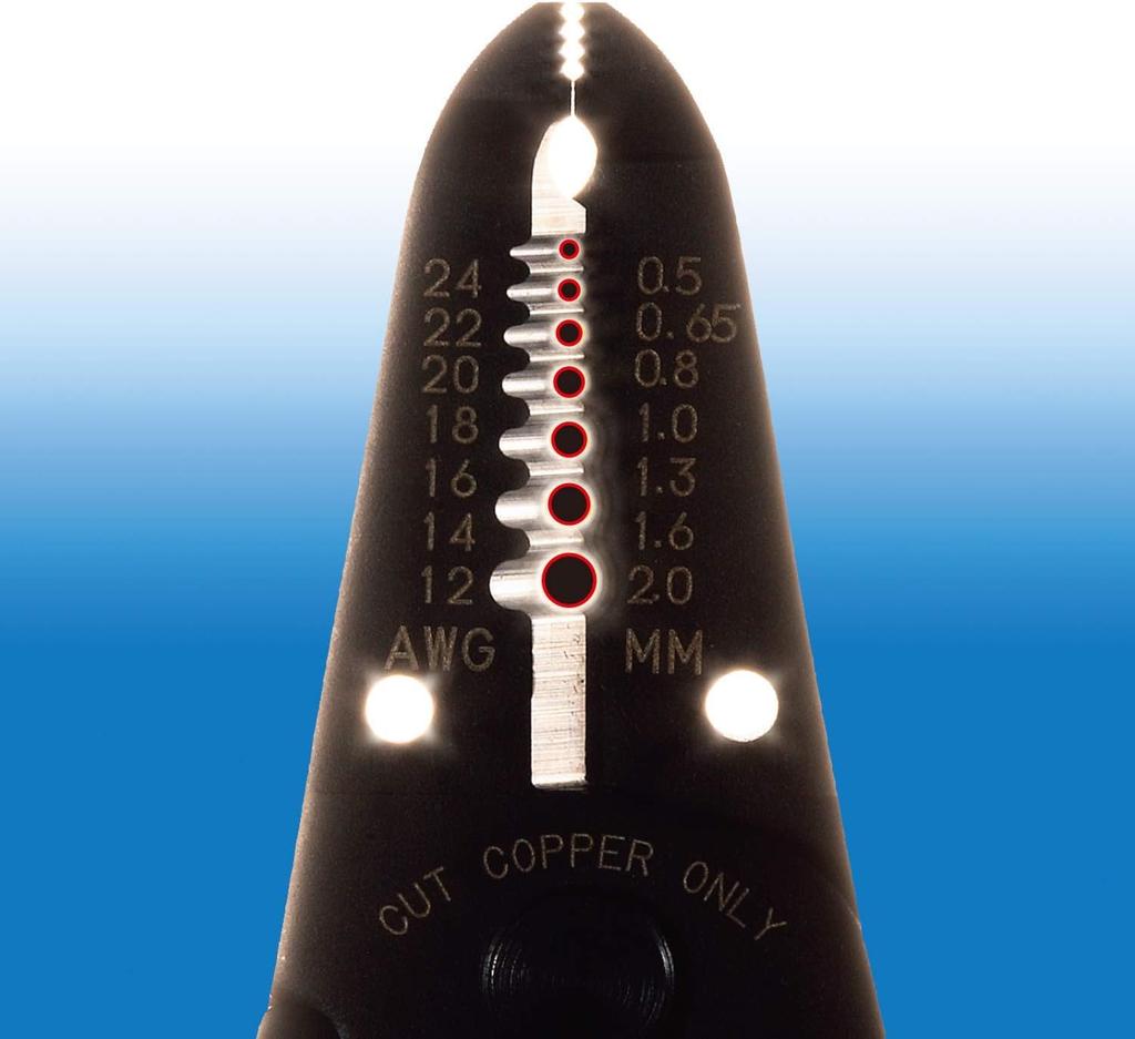 VESSEL Wire Electrician Proficiency Test Stripper, Compatible, 3500E-1