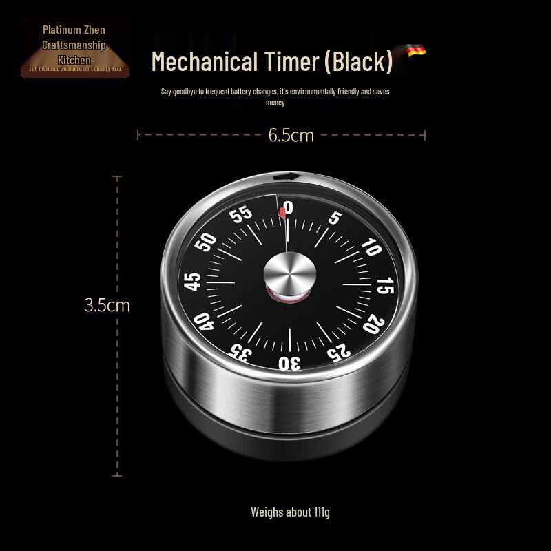 Bozhen Stainless Steel Magnetic Kitchen Timer