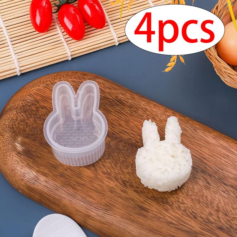 Triangular Onigiri Maker Non-stick Plastic Sushi Mold Box DIY Onigiri Press Kitchen Tool with Lid for Home Restaurant Hotel