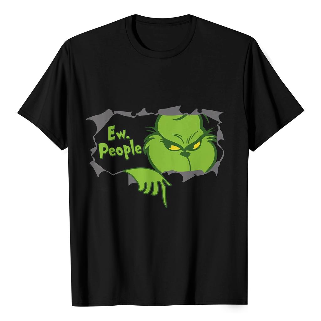 Women's Casual Printed T-Shirt Round Neck Pullover Short Sleeve Top