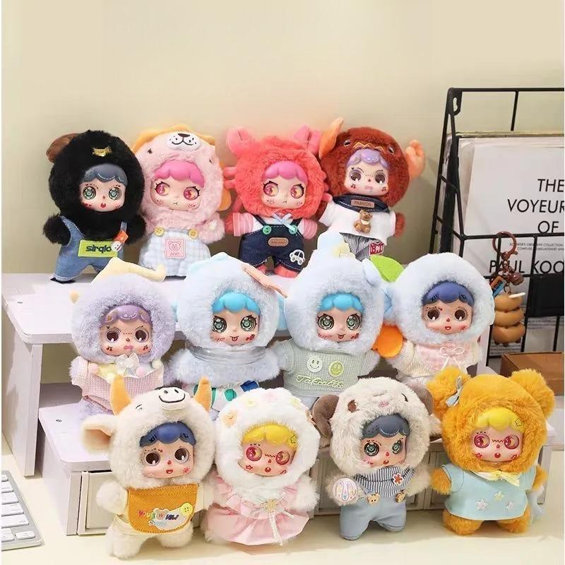 Zodiac Star Sign Collectible Toys: Cute Mini Vinyl Doll Keychain Pendant, Fashionable Decor & Novelty Gift