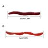 200pcs Artificial Worm Lure for Trout Rubber Fishing Lure Red Worm Earthworm Baits Fishing Tackle Accessory Soft Baits