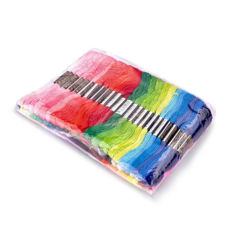 Cross Stitch Cotton Embroidery Thread Floss Sewing Skeins Craft 24/50/100/150/200/250/447 Pieces 8 Meters Per Skein