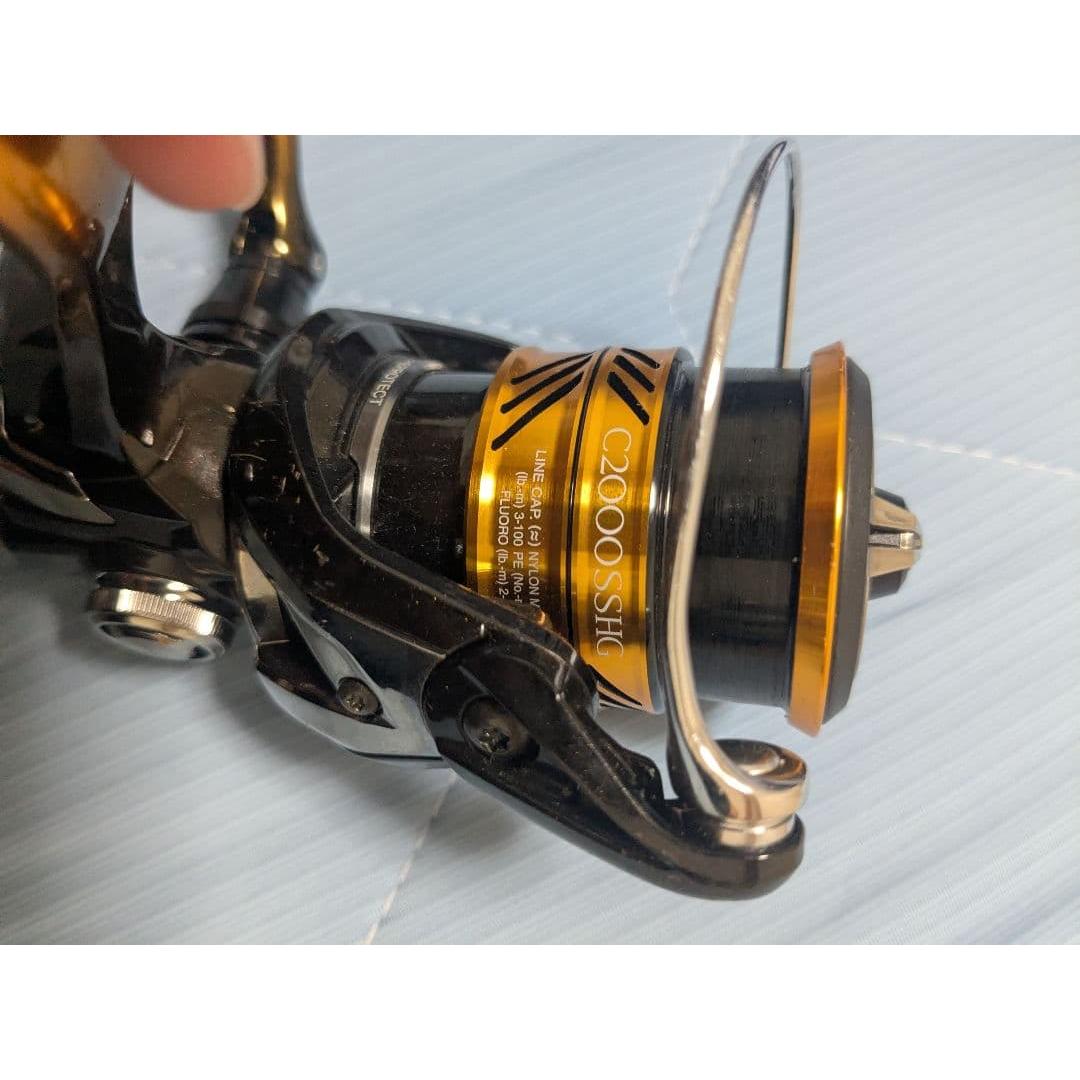Used SHIMANO Soare BB C2000SSHG Spinning Reel