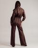 Women's Suit Sandrom 9830 S (36) Chocolate (shirt, Trousers)