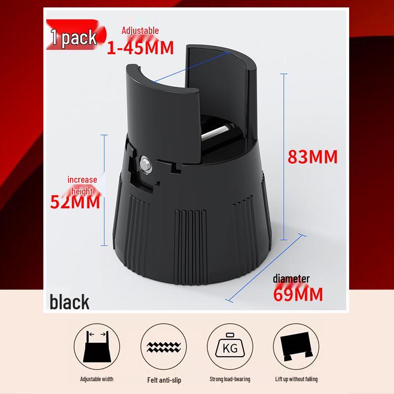 Adjustable Anti-Slip Chair Leg Caps - Noise Reduction and Stability Enhancers for Furniture