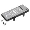 Projektionswecker Spiegelbildschirm USB-Aufladung Snooze 180 Grad Digitaler Projektionswecker mit Radio