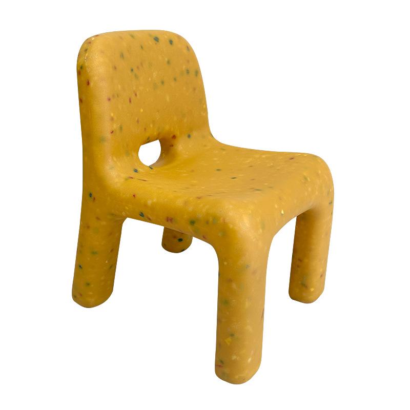 Скандинавский детский пластиковый стул для учебы и обеда - Простой домашний стиль