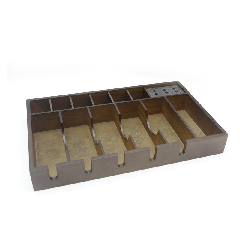 

Подставка для электрической машинки для стрижки волос Парикмахерские ножницы Расческа Деревянный ящик для хранения Инструменты для укладки волос Аксессуар