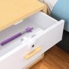 Retractable Teacher Pointer Colored Non-slip Handle Finger Design Stainless Steel Telescopic Guiding Multifunctional Long Teaching Pointer Whiteboard